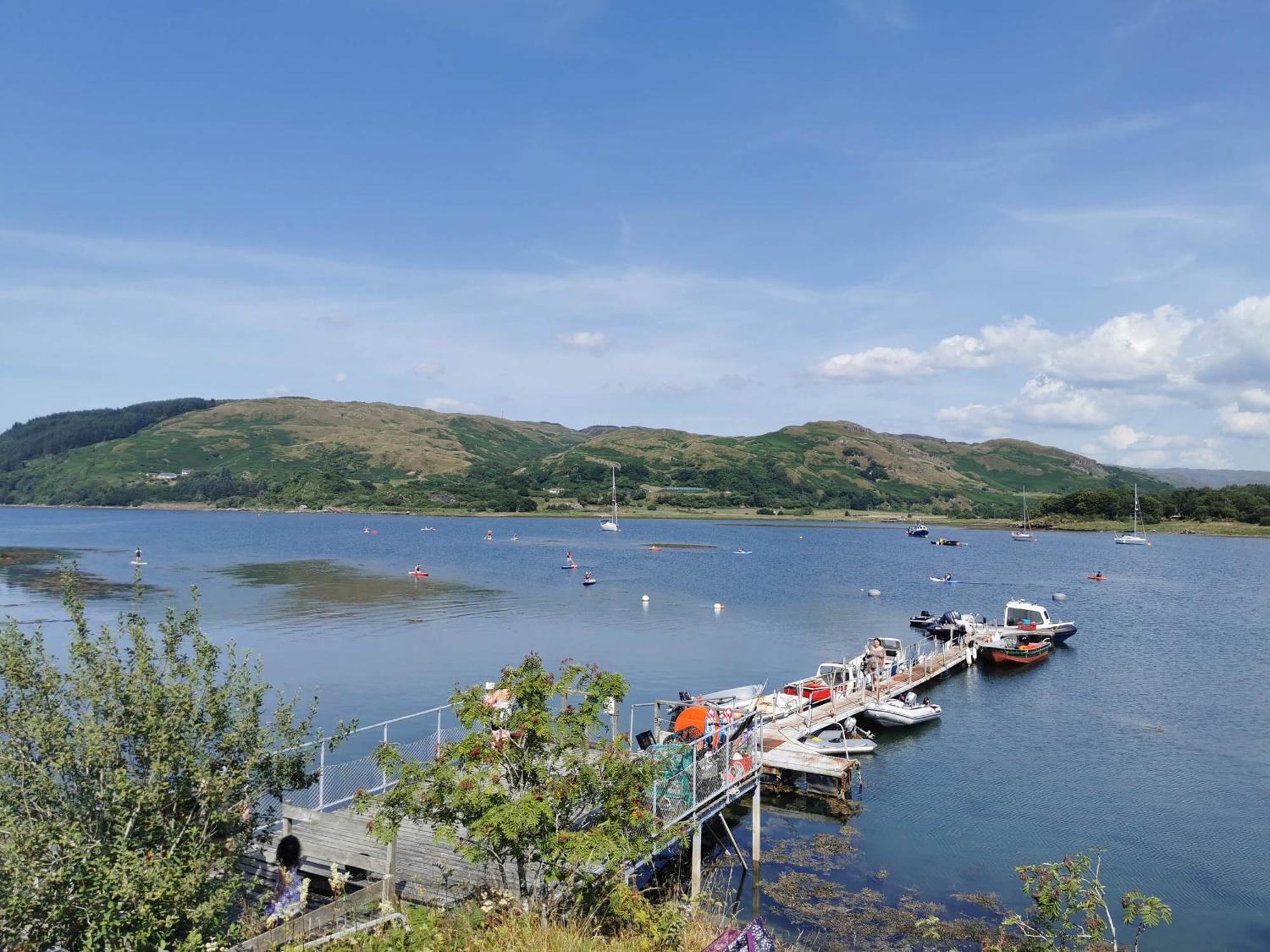 Villa The Pier House Lochgilphead Esterno foto